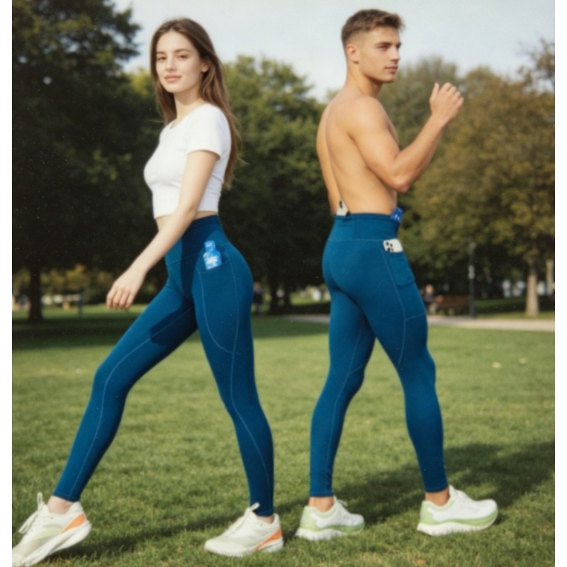Yoga Fitness Pants - Unisex Compression Yoga Pants High Waist