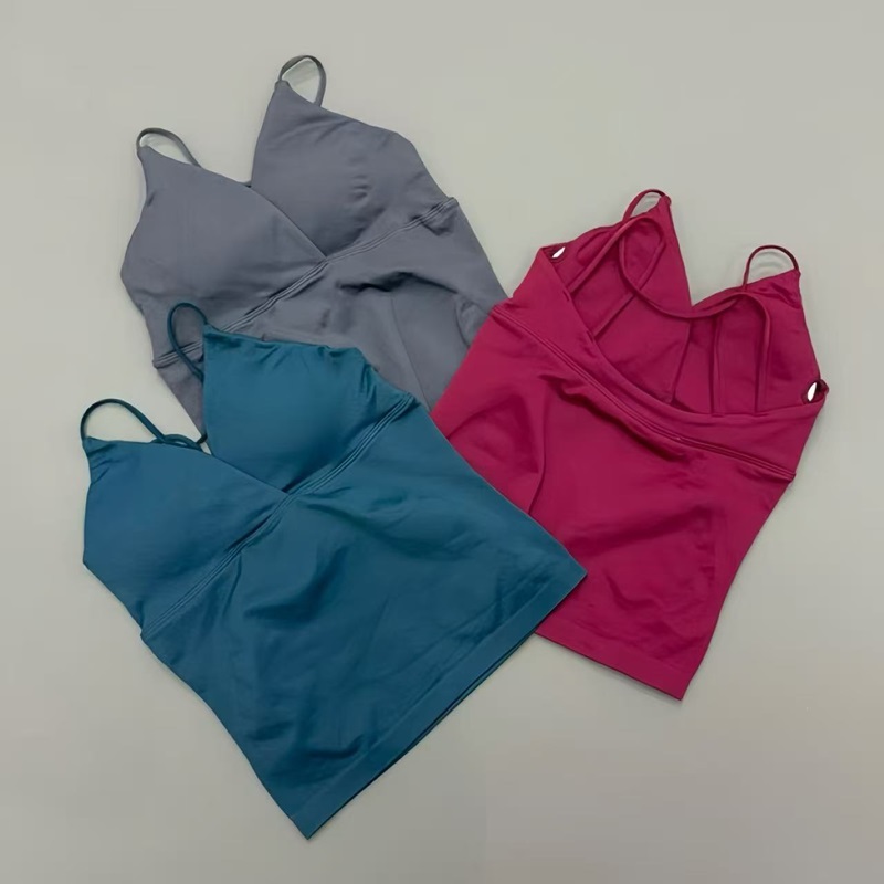 Yoga Fitness Stretching - Vision Twist Front Longline Top Women