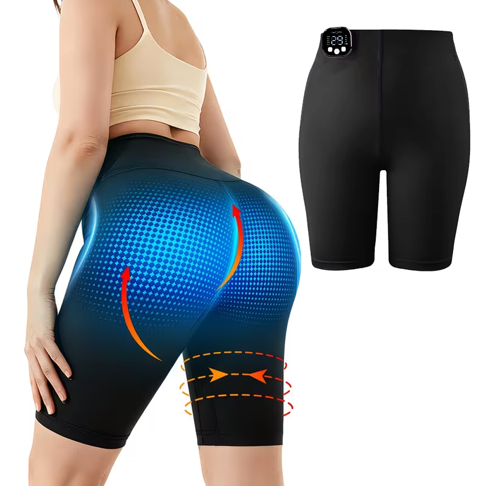 Yoga Fitness Power Yoga - EMS Toning Shorts - Electric Muscle