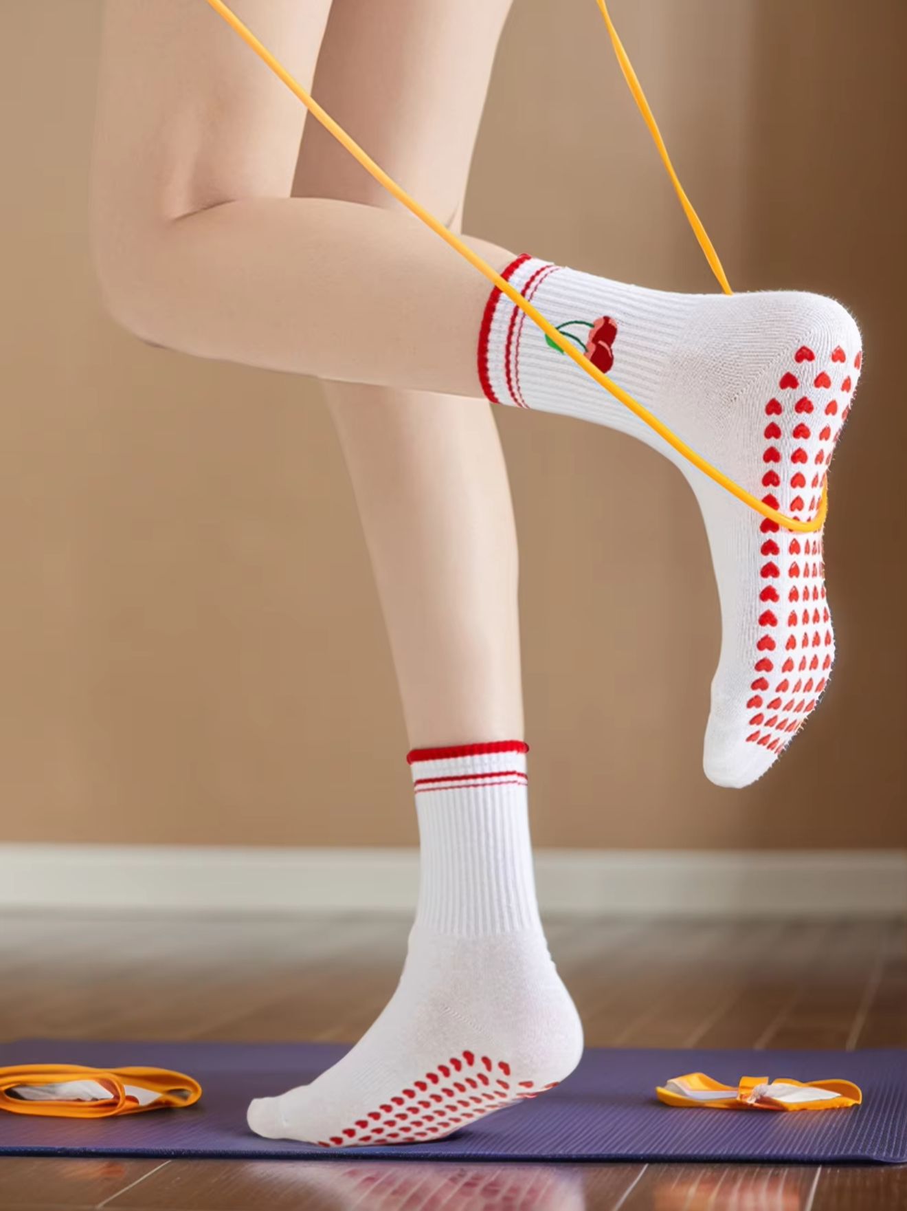 Yoga In Fitness - 1 Pairs Cross-Border Professional Yoga Socks,
