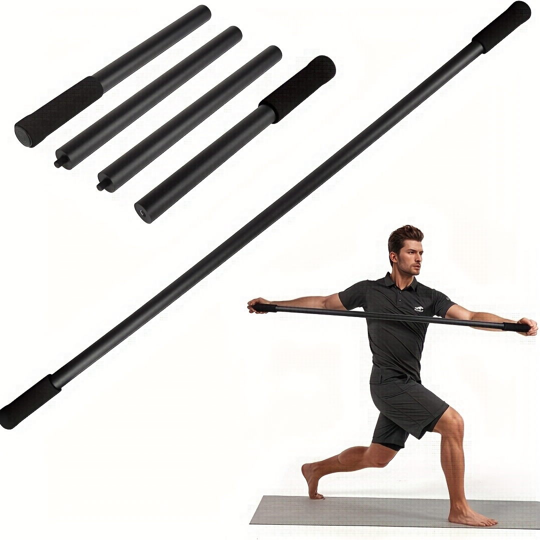 Yoga Fitness Stretching - Detachable Yoga Stick Adjustable Length Pilates