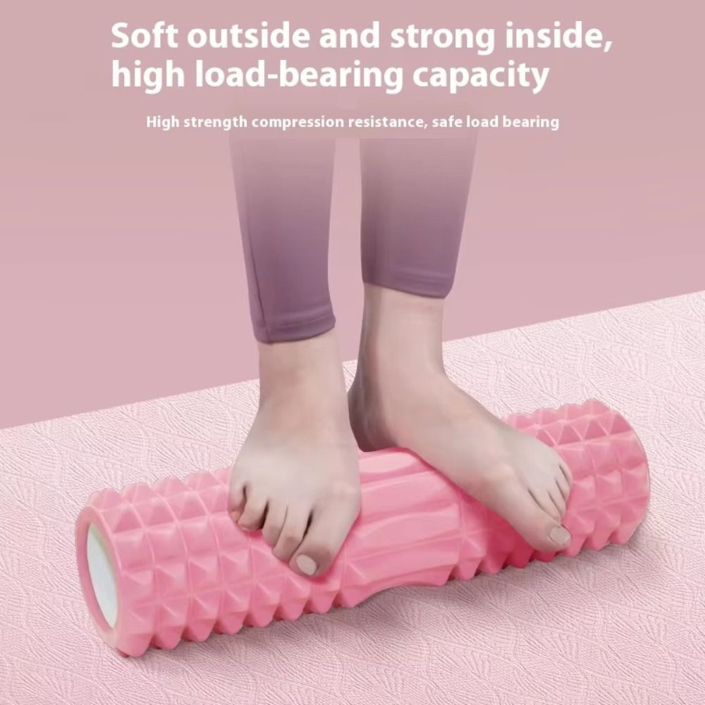 EVA Foam Fitness Back Roll Tri - đánh giá và giá Yoga Fitness Roller
