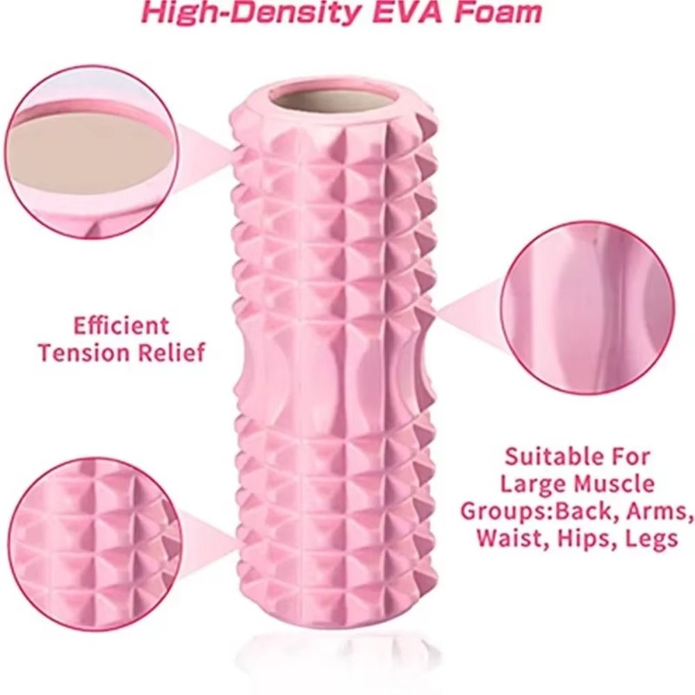 EVA Foam Fitness Back Roll Tri - đánh giá và giá Yoga Fitness Roller