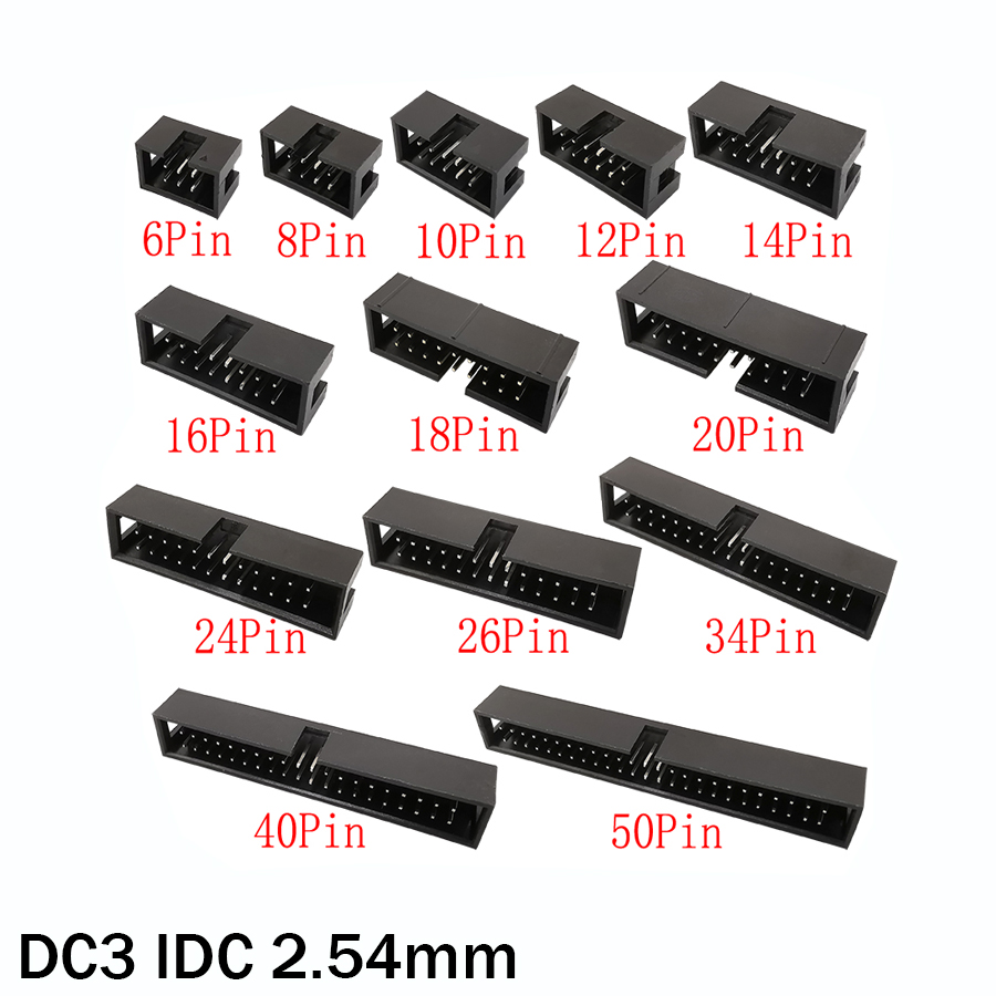 10 Chiếc DC3 6P ~ 50Pin IDC 2. - đánh giá và giá Dip Bar Parallel