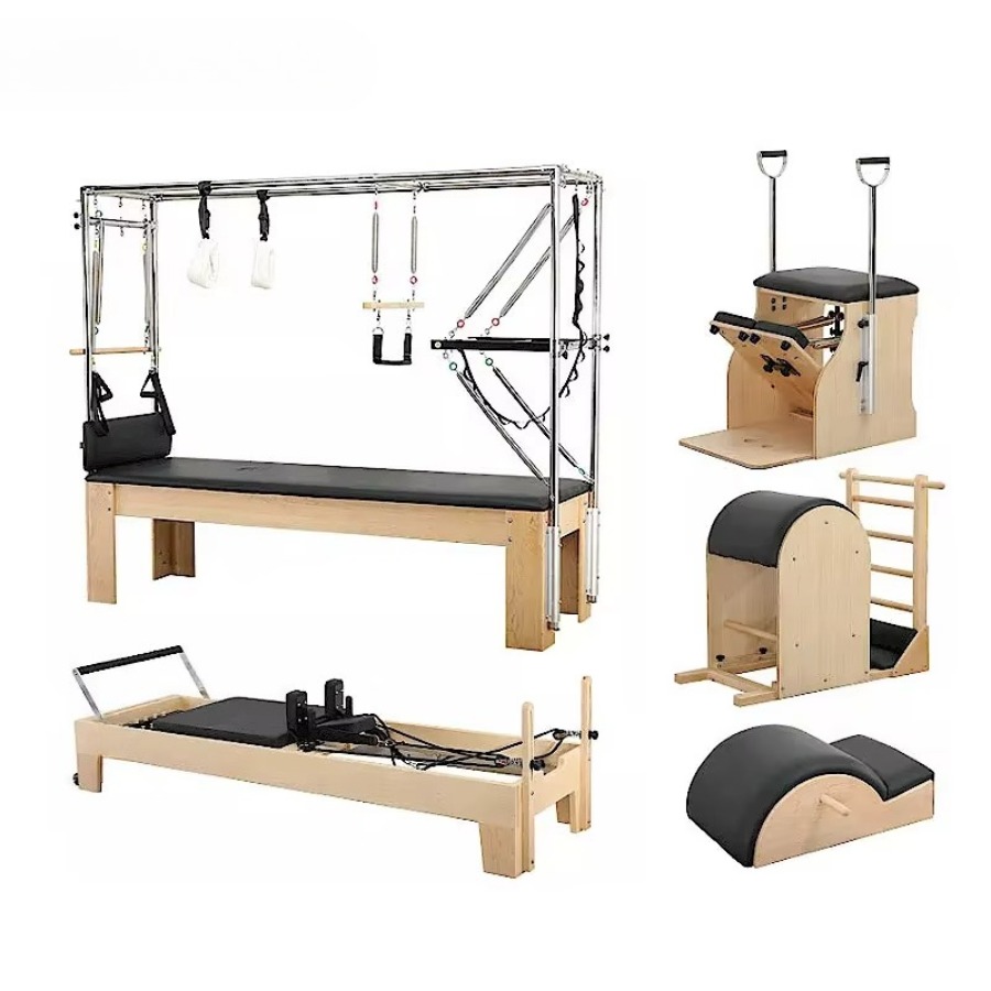 5 Pcs Yoga Pilates Set Wood Pi - đánh giá và giá Yoga And Fitness Studio