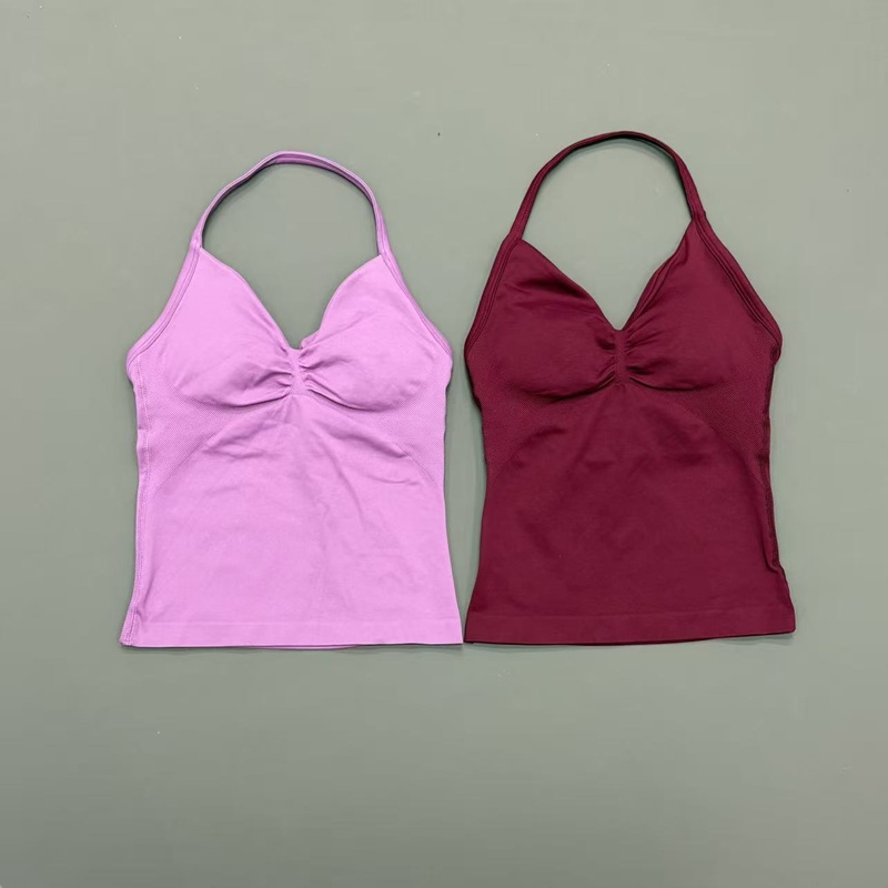 Gym Women Sports Tank Top Seam - đánh giá và giá Yoga Fitness Top