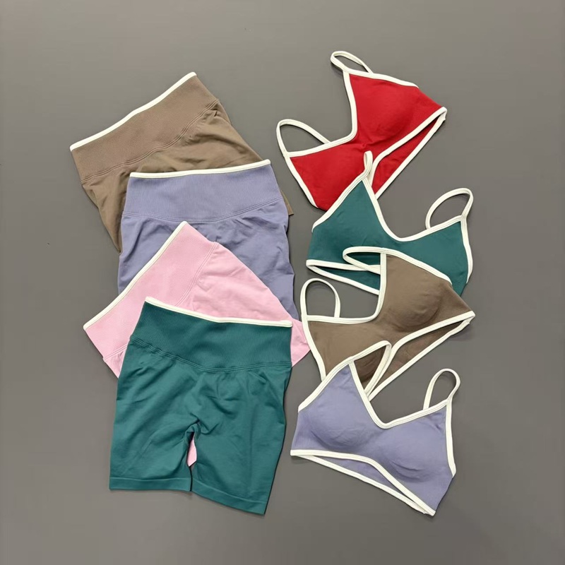 2 Piece Gym Set Women Scrunch  - đánh giá và giá Yoga Fitness Stretching