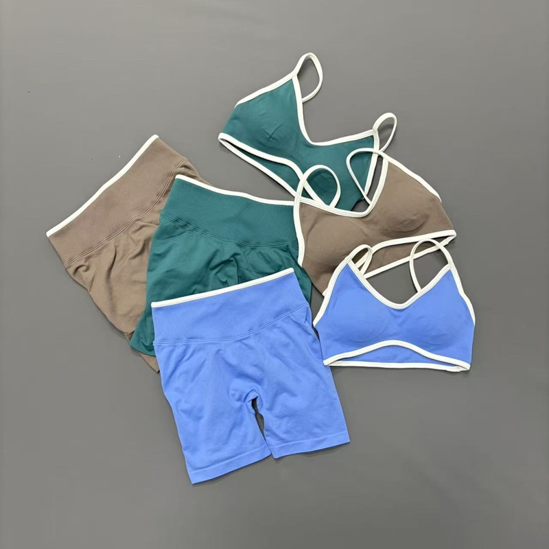 2 Piece Gym Set Women Scrunch  - đánh giá và giá Yoga Fitness Stretching