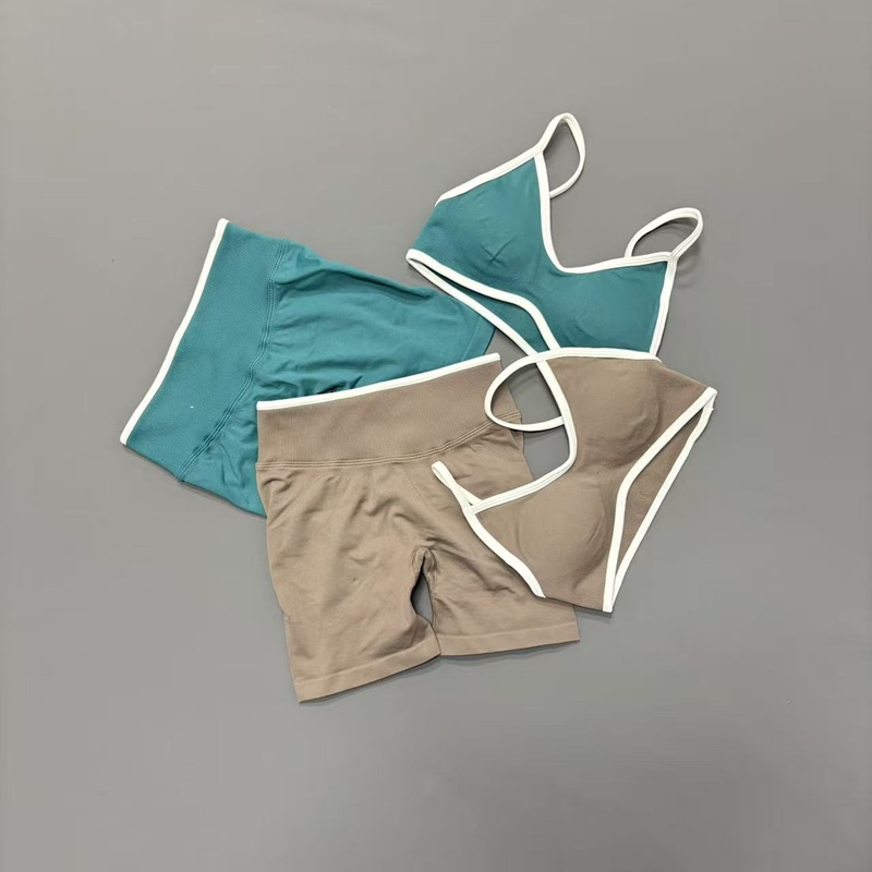 2 Piece Gym Set Women Scrunch  - đánh giá và giá Yoga Fitness Stretching