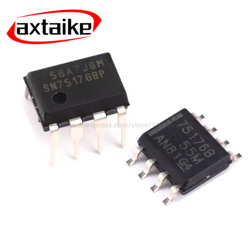 10 Chiếc SN75176BP Nhúng Bèo-8 - đánh giá và giá Dip Bar Parallel