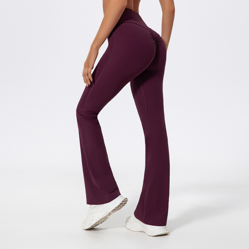 LezyanXR Wide Leg Tight Nude H - đánh giá và giá Yoga Fitness Pants