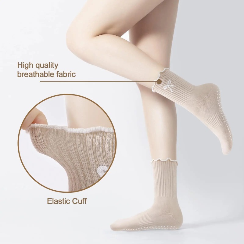 Professional Yoga Socks, Cotto - đánh giá và giá Yoga In Fitness