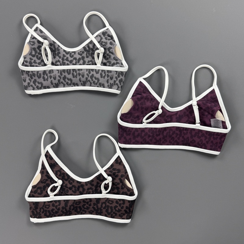 Sports Bra Women Leopard Print - đánh giá và giá Yoga Fitness Stretching