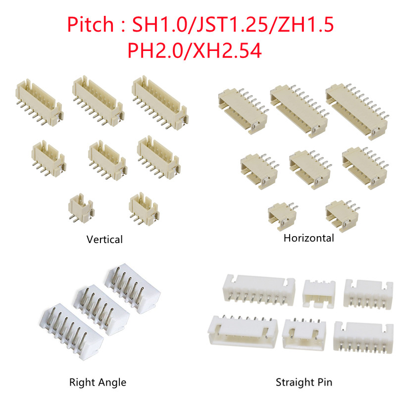 10PCS SH/JST/ZH/PH/XH Pitch 1. - đánh giá và giá Dip Bar Parallel