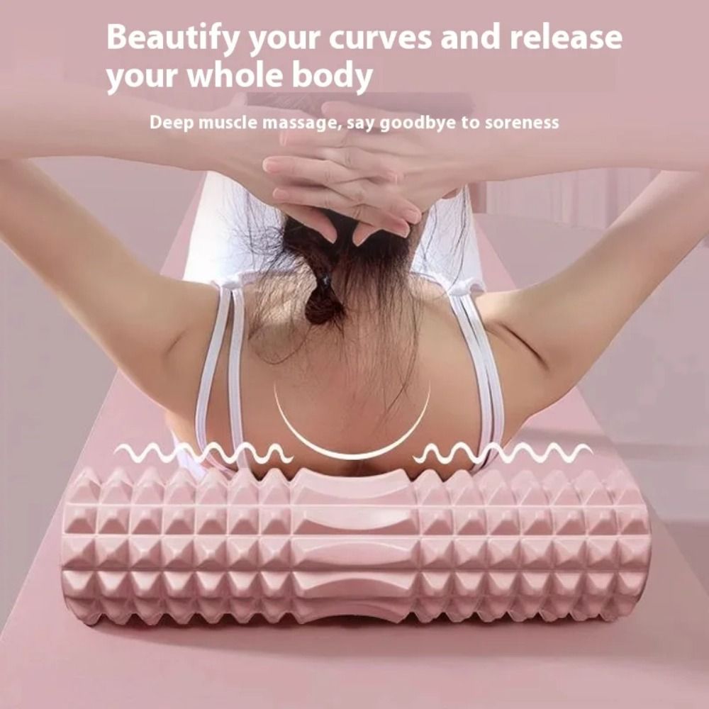EVA Foam Fitness Back Roll Tri - đánh giá và giá Yoga Fitness Roller
