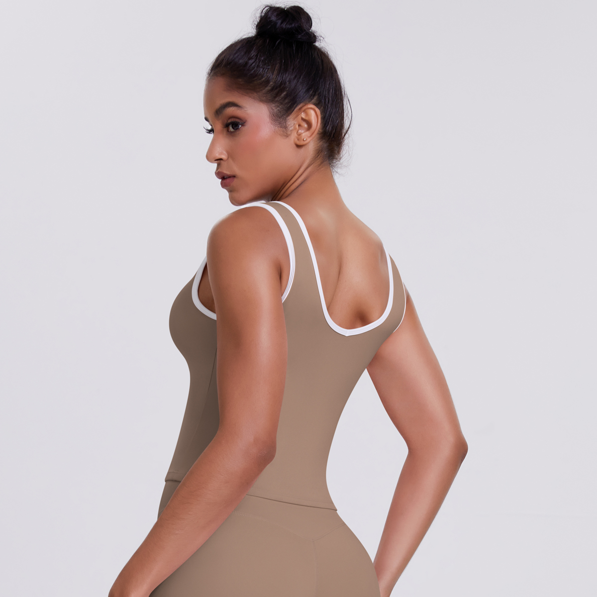 New Slim Breathable Yoga Vest  - đánh giá và giá Yoga Fitness Stretching