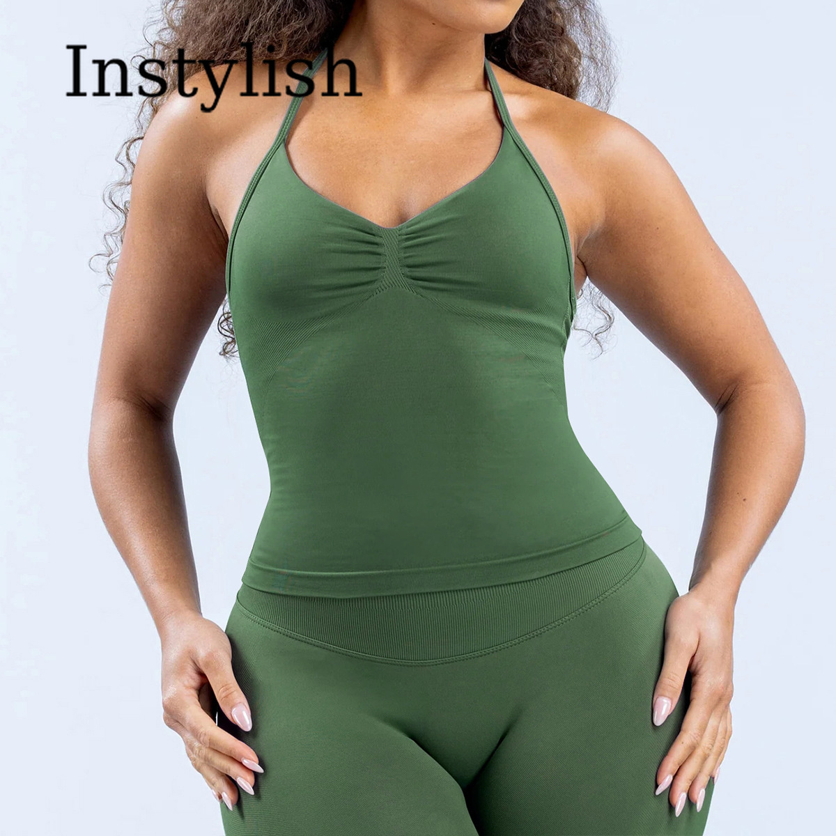 Women Seamless Yoga 2 Piece Se - đánh giá và giá Yoga Fitness Top