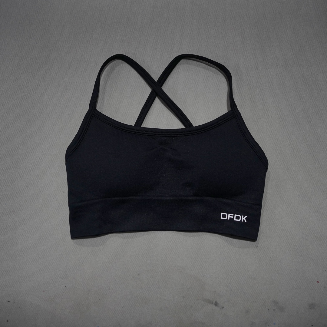 DFDK Ribbed Seamless Cross Bac - đánh giá và giá Yoga Fitness Stretching