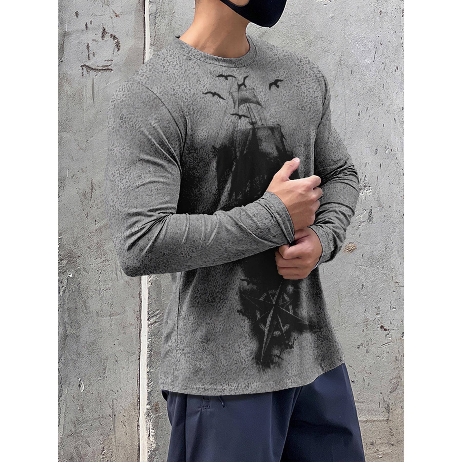 Men's Casual Crewneck Longslee - đánh giá và giá Yoga Fitness Brand