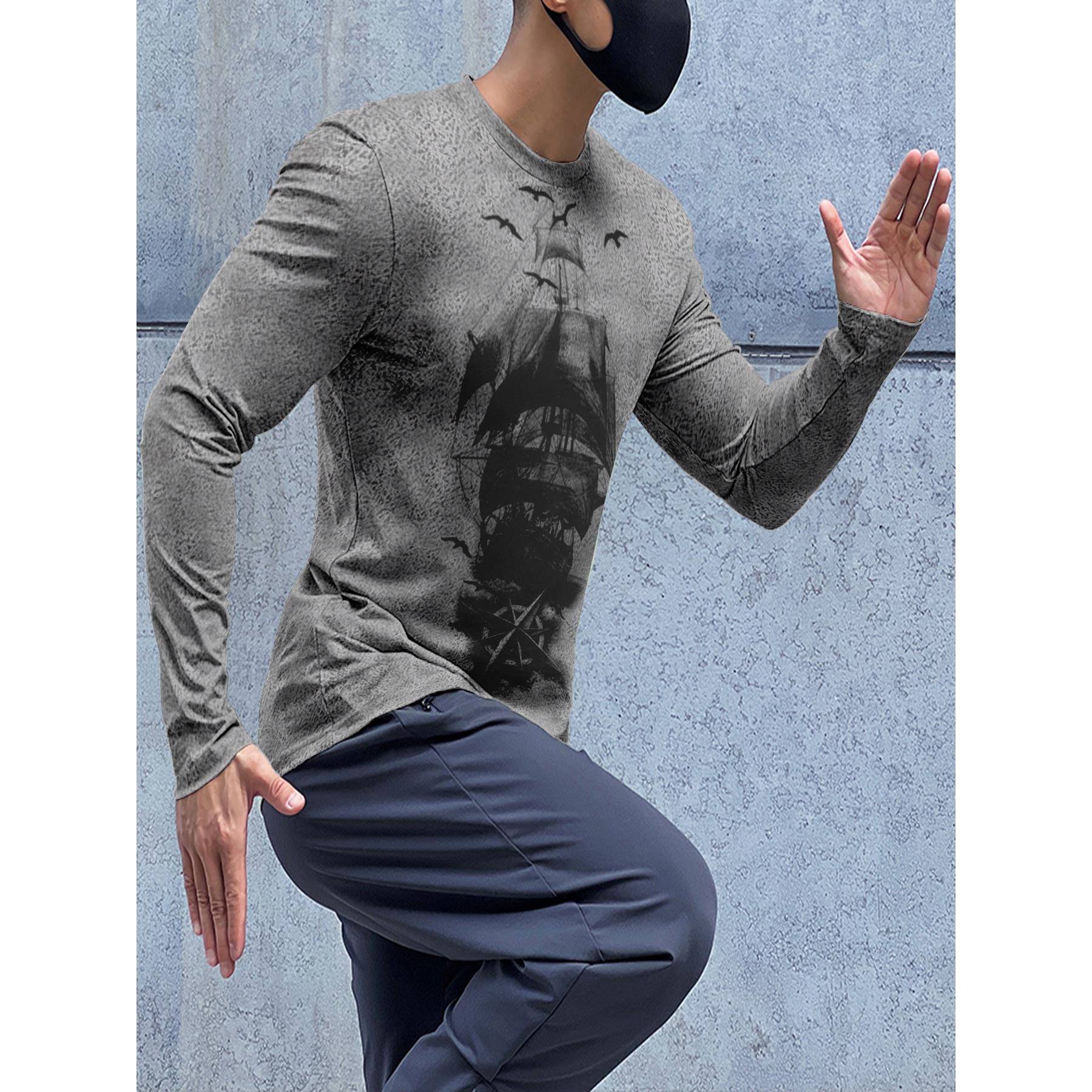 Men's Casual Crewneck Longslee - đánh giá và giá Yoga Fitness Brand
